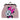 BOLSA ASA CUENTAS PVC Y GLITTER MINNIE